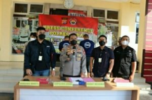 Salahgunakan Bahan Bakar Subsidi, Sat Reskrim Polres Lebak Amankan Dua orang Pelaku