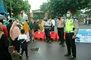 Berikan Rasa Aman, Polres Lebak Laksanakan Pengamanan Pemberangkatan Jemaah Haji Lebak Tahun 2022