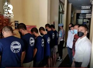 Enam Oknum Debt Collector atau Matel Diringkus Satreskrim Polres Lebak