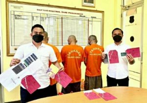 pelaku judi online Berhasil di Bekuk Sat Reskrim Polres Lebak