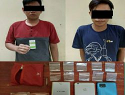 Berantas Narkotika, Satresnarkoba Polres Lebak Tangkap Dua Pengedar Shabu di Lebak