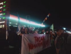 KNPI Malingping Gelar Aksi Tolak Kenaikan BBM