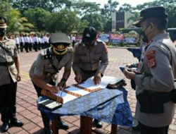 Kapolres Lebak pimpin Upacara Sertijab Lima PJU Polres Lebak dan Kapolsek Jajaran