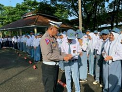 Hari Pertama Ops Zebra Maung 2022, Sat Lantas Polres Lebak Laksanakan Himbauan Tertib Lalulintas