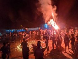 Aliansi Suporter SE Banten Selatan gelar Malam damai dan doa bersama untuk para korban.Tragedi Kanjuruhan,