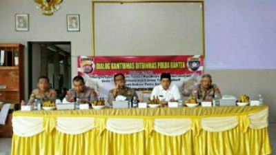 Dialog Kamtibmas Ditbinmas Polda Banten Ajak Warga Desa Talaga Cegah Kenakalan Remaja