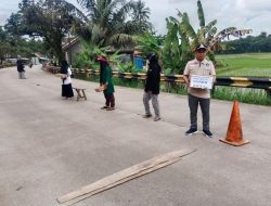 PIK RM Dapros dan pemerintah Desa Jalupanggirang melakukan penggalangan dana korban bencana alam di Cianjur Jawa Barat