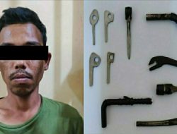Sat Reskrim Polres Lebak berhasil Ungkap Kasus Pembobolan Ruko Bengkel