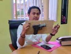 Viral Video Aksi Koboy Acungkan Senpi, Sat Reskrim Polres Lebak Gercep Amankan Pelaku