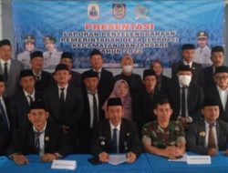Para Kades se Kecamatan Banjarsari Presentasi LPPDes TA 2022