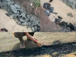 Proyek 79 M, Ambruk dan Aspal Buruk, Ketum GNPK RI Banten Sebut Kontraktor Tidak Becus Bekerja