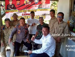 Jumat Curhat, Kapolsek Cijaku Polres Lebak Dengarkan Masukan dan Usulan Dari Kepala Desa