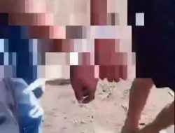 Vidio Penangkapan yang Diduga Pelaku Pembunuhan di Bayah Beredar di Medsos