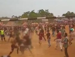 Viral… Video Kericuhan Sepak Bola Tarkam di Malingping Hingga Terjadi Korban Luka