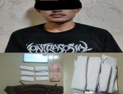 Enam Bungkus Ganja berhasil diamankan Jajaran Sat Resnarkoba Polres Lebak