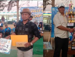 Laga Final Bola Voly Bupati Cup, Team Kejo Akel VS Paguyuban Jaro Kec. Banjarsari Berlangsung Sengit