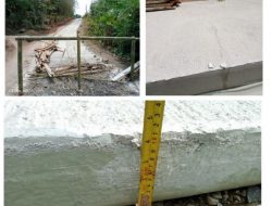 PROYEK BETON (READYMIX) DI DESA KERTARAHAYU PELAKSANA CV CIPTA KARYA SARANA, TIDAK SESUAI SPESIFIKASI