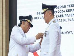 Pelantikan Iwan Kurniawan Jadi Pj Bupati Lebak di Pendopo Gubernur Banten
