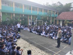 Sambangi Sekolah, Polsek Jawilan Berikan Himbauan Kamtibmas Kepada Pelajar