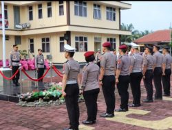 Awal Tahun Baru 2024, Sebanyak 79 Personil Polres Lebak mendapatkan Kenaikan Pangkat