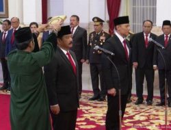 Presiden Jokowi Lantik AHY Jadi Menteri ATR dan Hadi Tjahjanto Sebagai Menko Polhukam