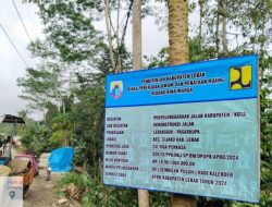 Parahh!!.. LPI Soroti Proyek 16 Milyar Lebih Milik PUPR Lebak Yang Diduga Tidak Sesuai RAB