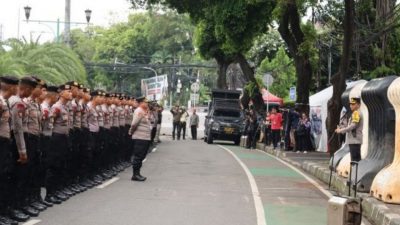 967 Personel Polisi Dikerahkan Untuk Amankan Aksi di KPU RI