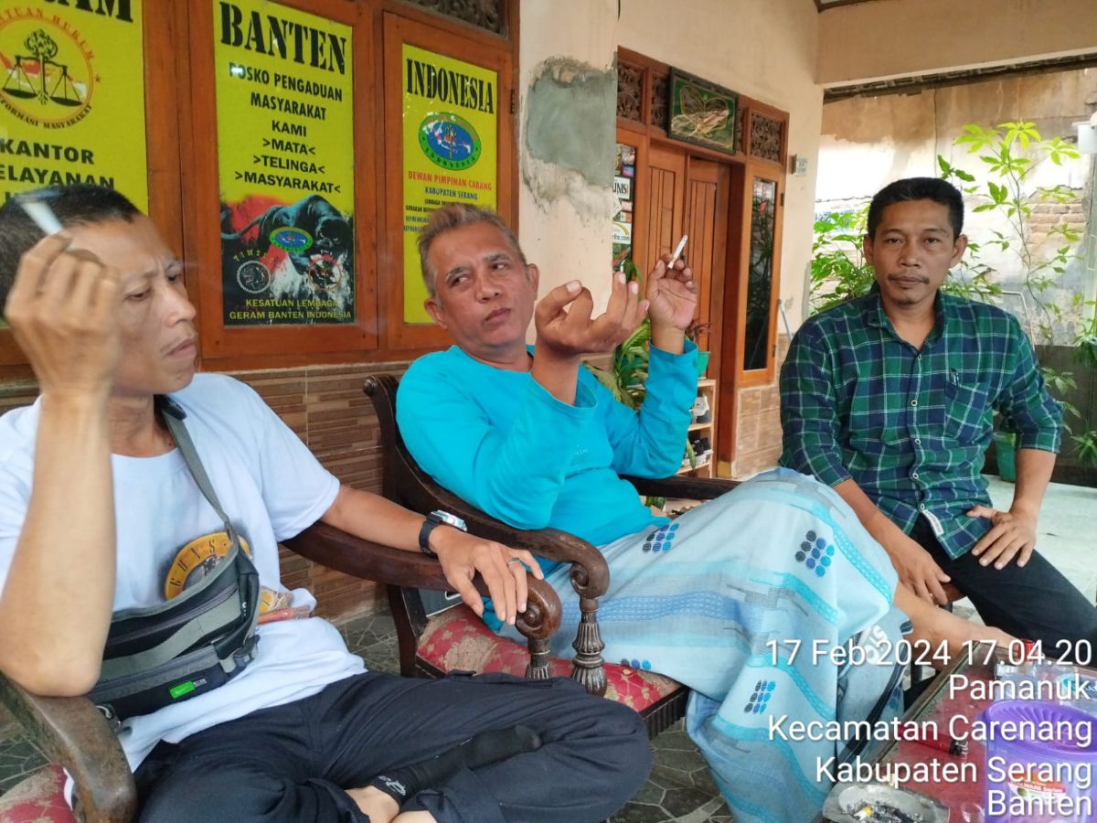 Saat konfirmasi dengan petugas PTPS atau Panwas TPS 05