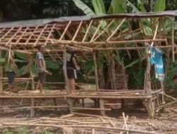 Viral…Gagal Peroleh Suara, Diduga Caleg Dapil 5 Lebak Bongkar Gardu Siskamling di Lahan Miliknya