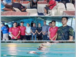 Atlet Renang PORBIN Rajawali Swimming Club Borong Medali Emas