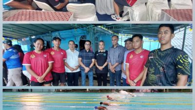 Atlet Renang PORBIN Rajawali Swimming Club Borong Medali Emas