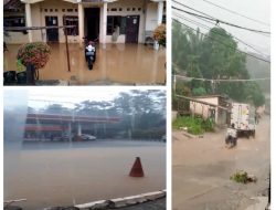 Sistem Drainase Buruk, Jl Raya Saketi Malingping Desa Kerta Jadi Langganan Banjir, Warga Minta PUPR Perbaiki