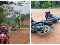 Warga Keluhkan Ceceran Tanah Pemicu Kecelakaan di Desa Cijakan Bojong, (KLHK) harus bersikap Tegas