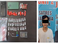 Dua Pengedar Shabu berhasil diamankan Jajaran Sat Resnarkoba Polres Lebak