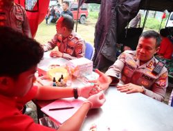 May Day, Kapolres Lebak ikuti Kegiatan Donor darah SPN Lebak dalam rangka Hari Buruh Internasional