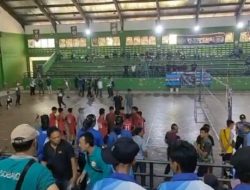 Memprihatinkan, Pertandingan Bola Voli Antar-SMP di O2SN Lebak Diwarnai Kericuhan