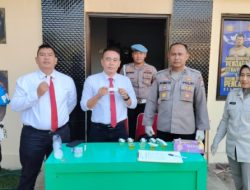 Laksanakan Program Kapolda Banten, Si Propam Polres Lebak Laksanakan Pengecekan Rutin Urine Personil