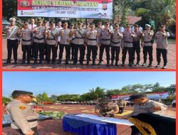 Kapolres Lebak Pimpin Upacara Sertijab Kapolsek Rangkasbitung dan Kapolsek Cimarga