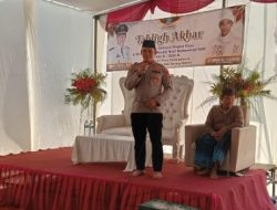 Kapolsek Pabuaran Hadiri Tabligh Akbar, Sekaligus perayaan Maulid Nabi Muhammad SAW 1446 H / 2024