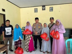 Kapolsek Malingping Mewakili Kapolres Lebak Beri Bansos Kepada Lansia