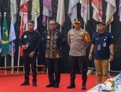Kapolres Lebak dan Forkopimda Lebak Hadiri Deklarasi Kampanye Damai Pilkada Lebak Tahun 2024 di Kantor KPU Lebak