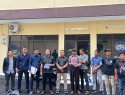 Tim Kuasa Hukum Raden Elang Mulyana, Dampingi Korban dan saksi Dugaan Kasus Penodongan di Desa Kerta ke Polres Lebak.