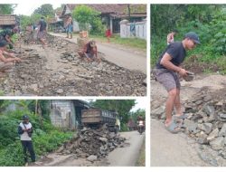 Puluhan Tahun Rusak, Warga Desak Perbaikan Jalan Penghubung Kerta–Pasir Buntu