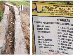 Pekerjaan Irigasi P3A Malang Jaya Desa Cikate Tuai Apresiasi, Bukti Nyata Dedikasi di Medan Sulit