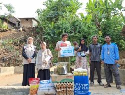 Tanah Bergerak di Malingping Selatan, YBM PLN UID Banten Salurkan Bantuan
