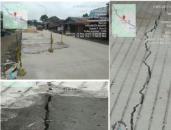 Preservasi Jalan Nasional Simpang-Bayah Senilai Rp 43 Miliar Tuai Sorotan, Beton Retak Parah