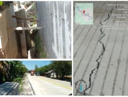 Retakan Parah di Proyek Preservasi Jalan Nasional Simpang–Bayah, Konsultan Janji Perbaikan