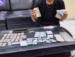 Ungkap Kasus Peredaran Obat Tanpa Izin Edar, Sat Resnarkoba Polres Lebak berhasil Amankan Pelaku dan barang buktinya