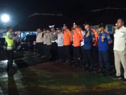 Polsek Malingping Polres Lebak Gelar Apel Kesiapan Pengamanan Malam Tahun Baru 2026
