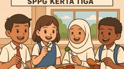 SPPG Kerta Tiga Salurkan MBG Perdana di Bulan Ramadan ke 1.722 Siswa di Banjarsari